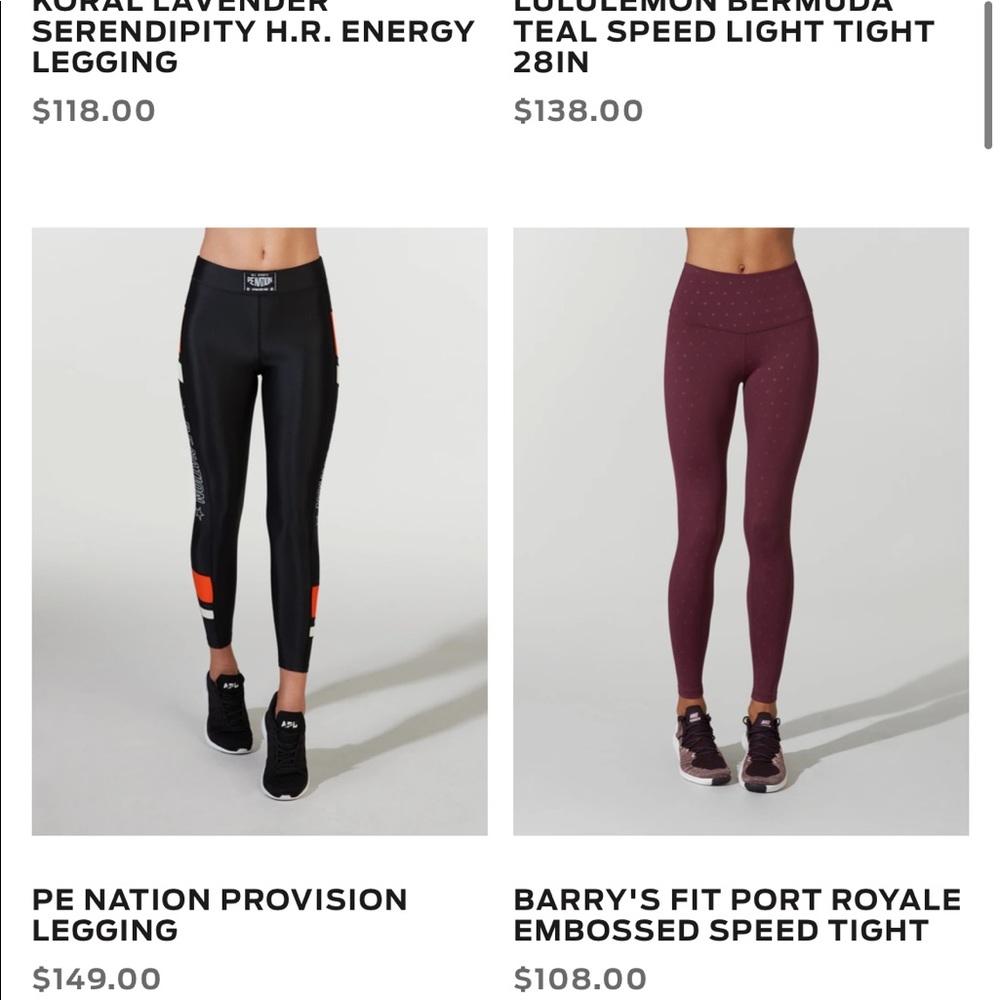 Barry’s Bootcamp Leggings - Picture 6 of 6